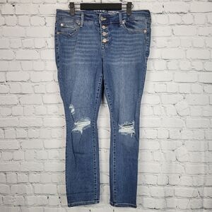 Torrid Size 12T Perfect Skinny Ankle Jeans